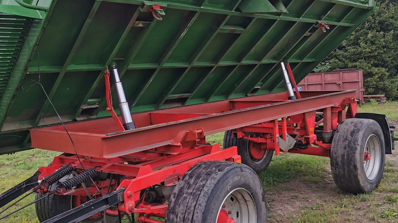 Jak zrobiłem!!! Finalizacja remontu przyczepy hl 6011. Nowa solidna rama z ceownika 160mm. Piterrr93