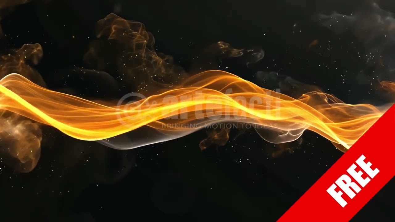 Free 4K Fiery Smoke & Flames Stock Footage – Intense Heat Visuals