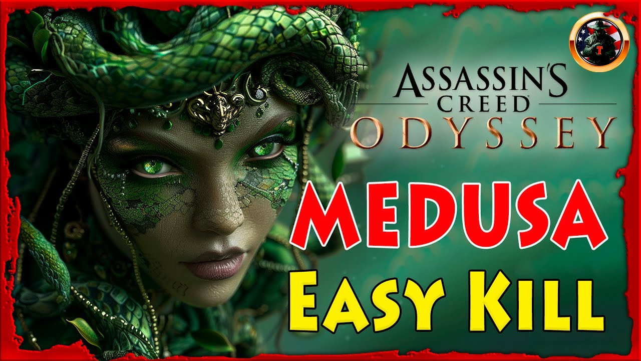 Assassin's Creed Odyssey💥MEDUSA💥Boss Battle Guide