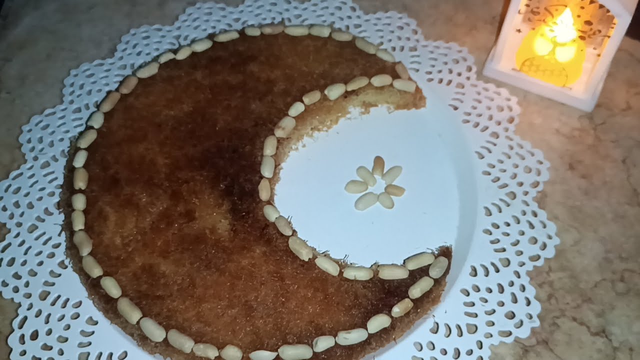 طريقة عمل كنافة علي شكل هلال رمضان وكمان بالكريمة🌙