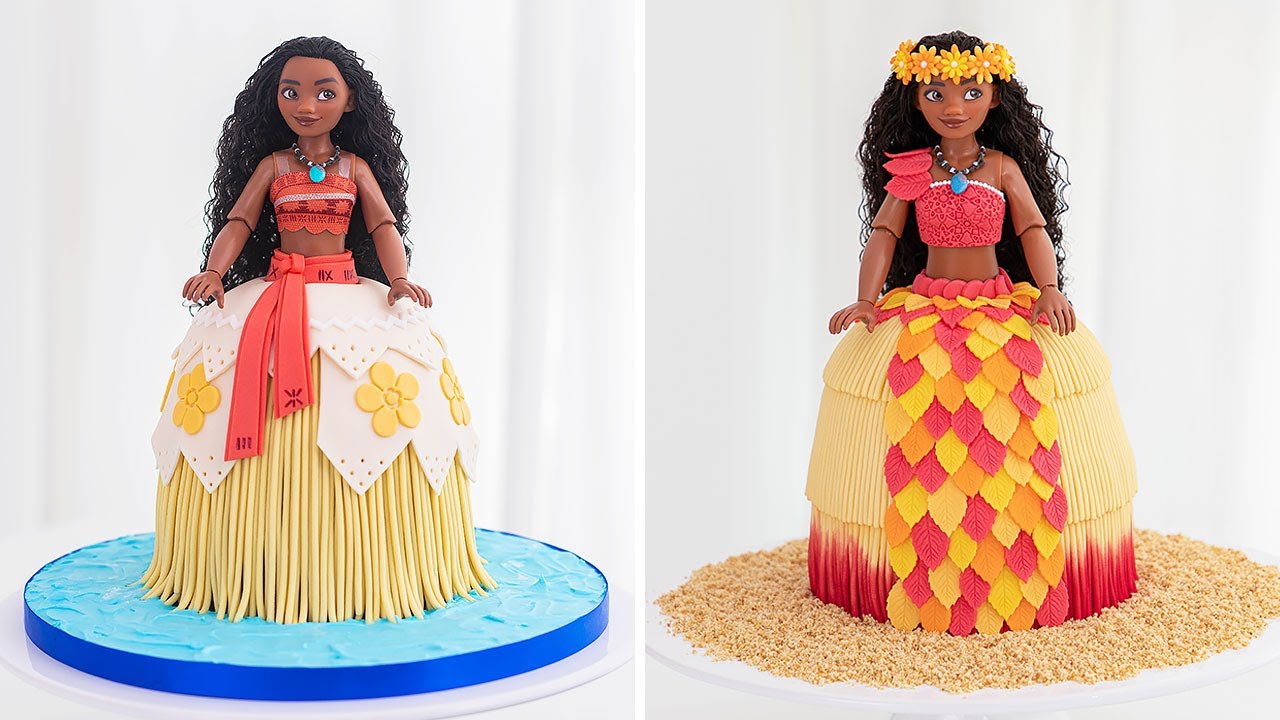 Мастер-класс по изготовлению торта для куклы «МОАНА» от Disney Princess — Tan Dulce