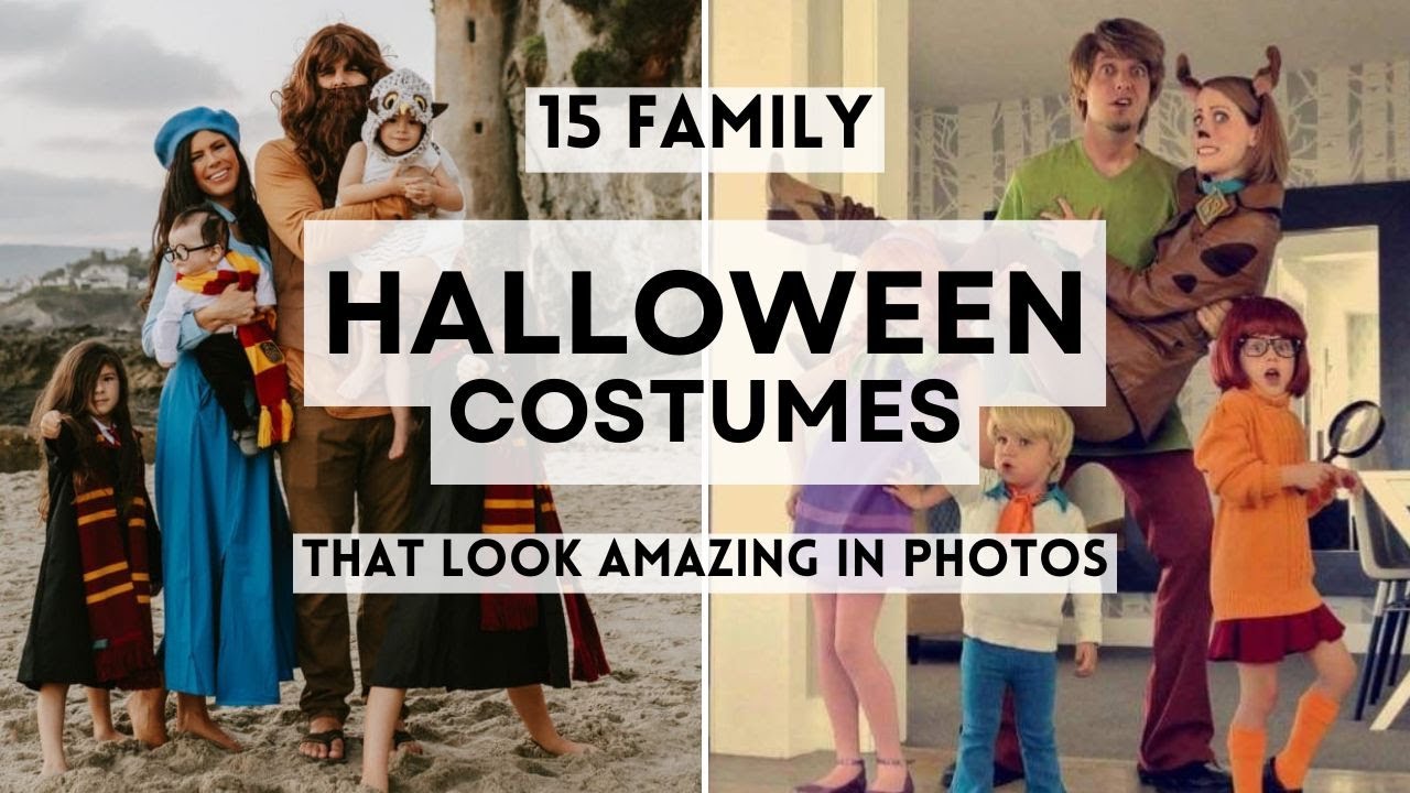 15 Family Halloween Costumes That Look Amazing in Photos  #sharpaspirant  #halloween2025
