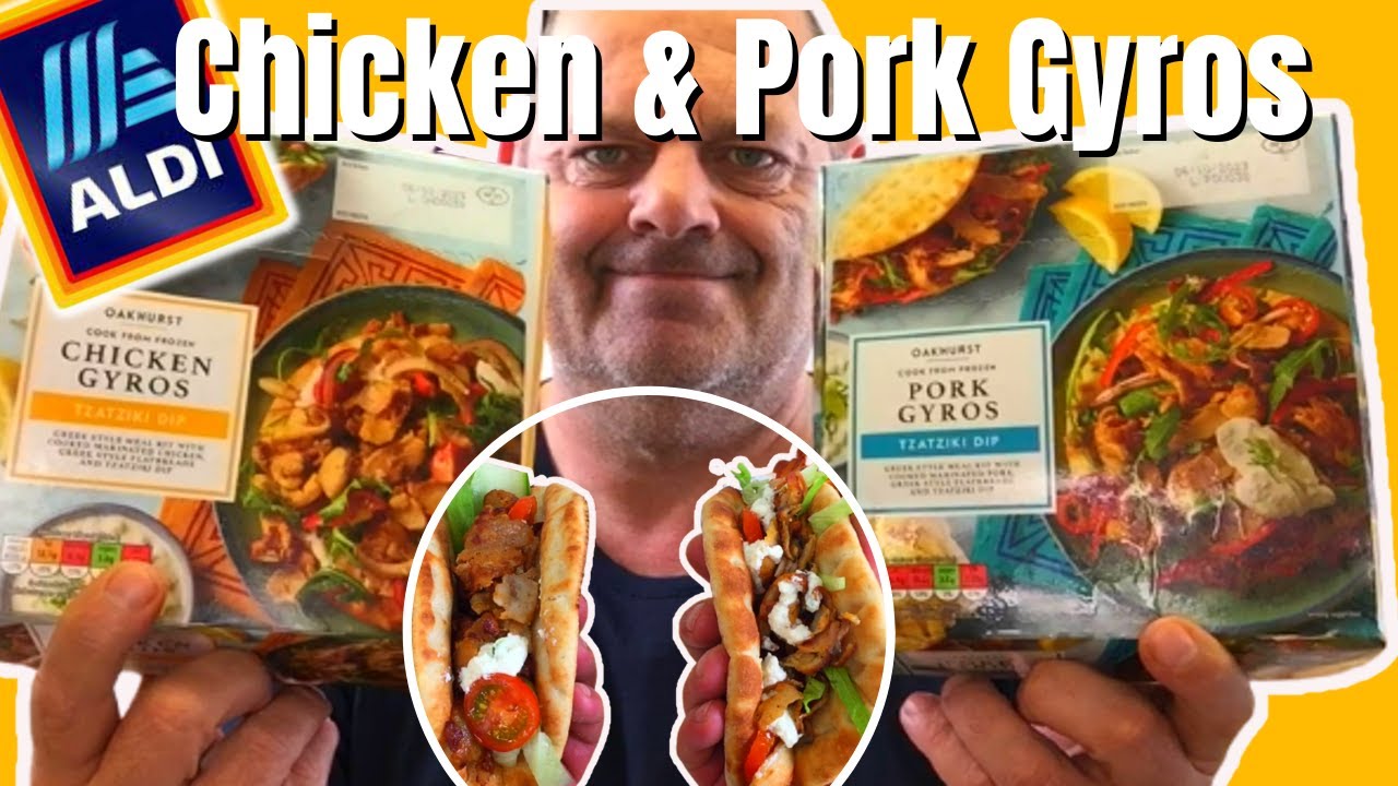 Aldi Pork & Chicken Gyros