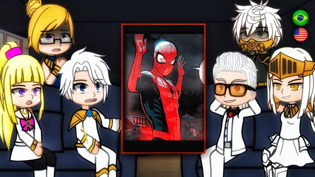 To be HERO X react to comic accurate Spider - man (mcu), Gachareact 🇧🇷🇺🇲