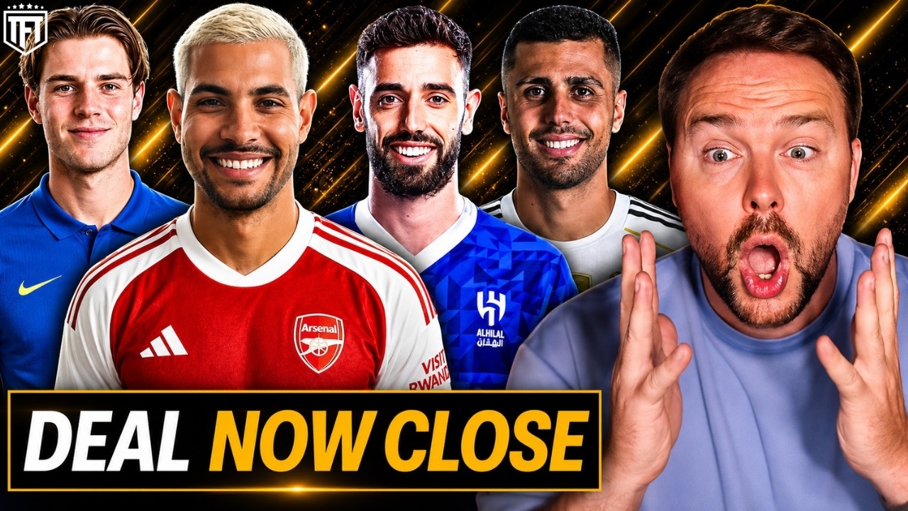 TERMS AGREED! Bruno Guimar&atilde;es to Arsenal⌛ Rodri to Madrid AGREED📝 Scott to Chelsea & Bruno EXIT🚨