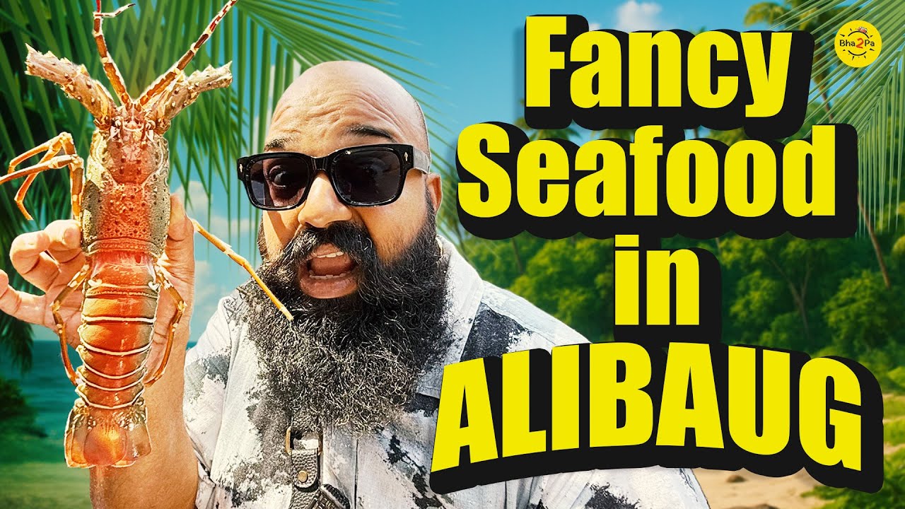 Exploring Fancy Seafood in Alibaug | Lobster | Prawns | Surmai | Crabs | #Bha2Pa