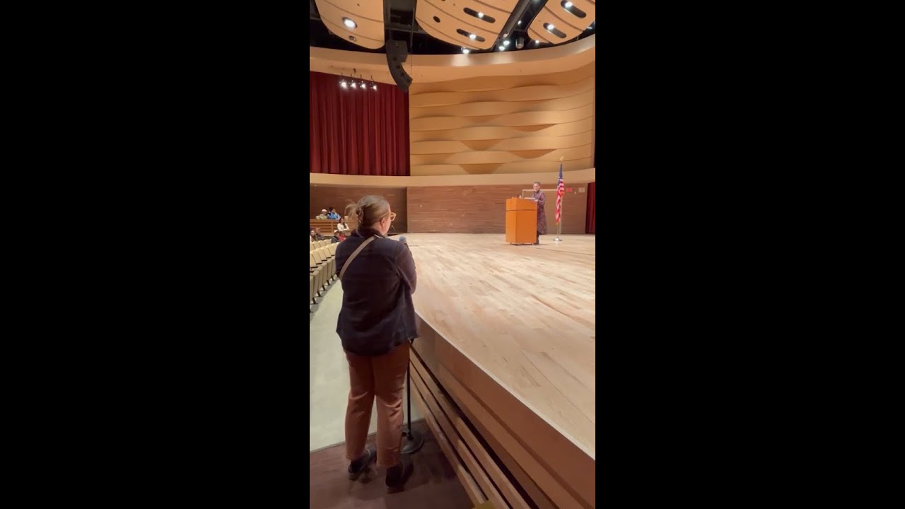 ICE Question Cuts Town Hall Short (via 