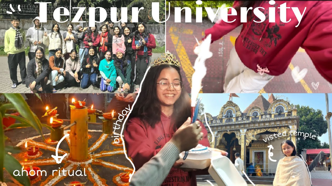 I Tried To Be Productive on My 21st Birthday 😭🎂 | Tezpur University