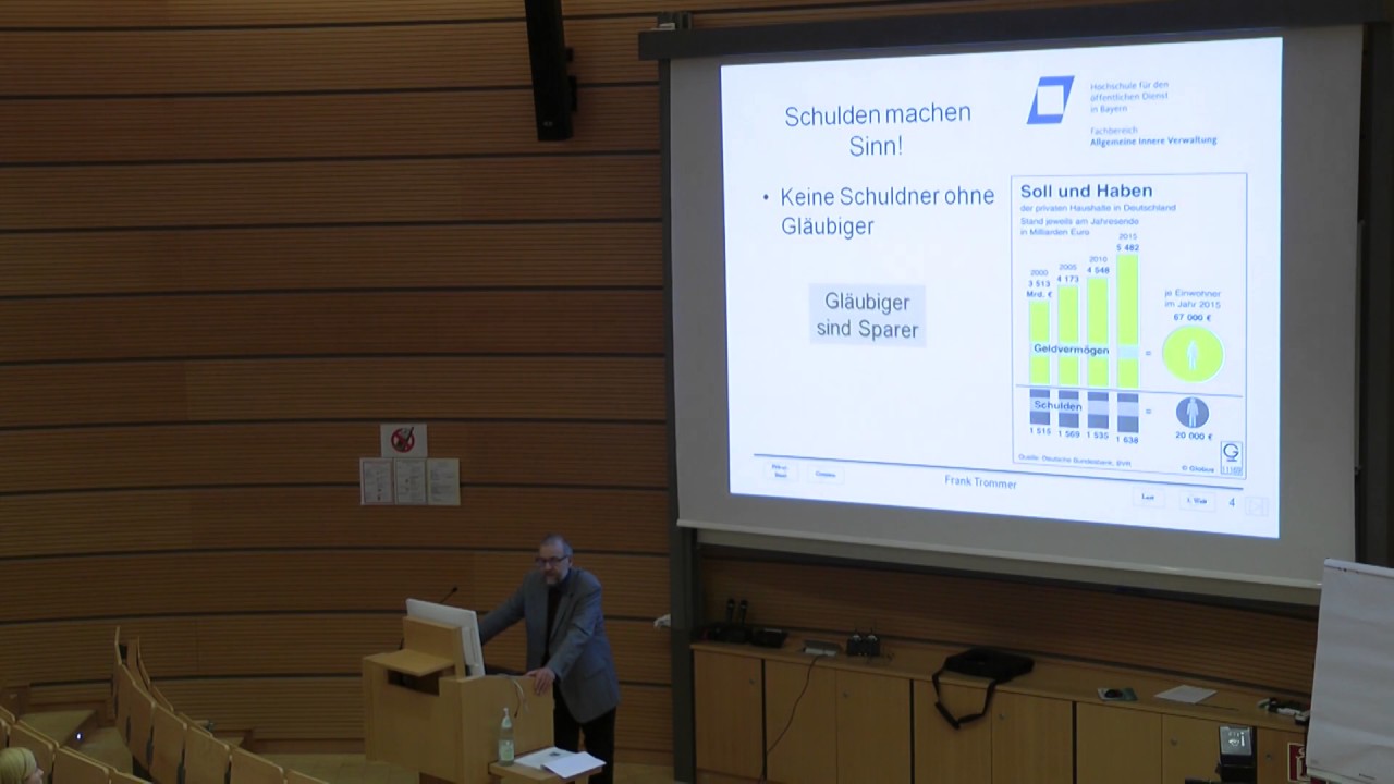 Frank Trommer: Schulden gleich Krisen?  – Eine differenzierte Geschichte