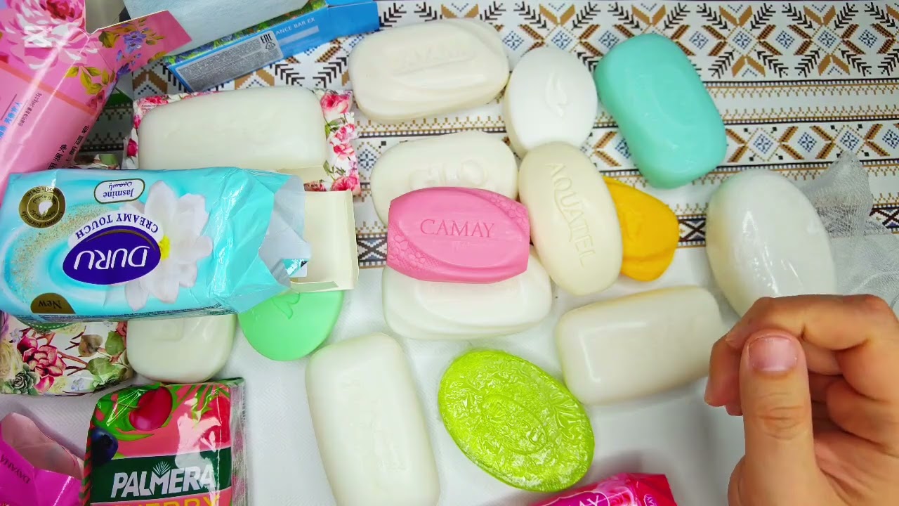 ASMR Soap Unpacking & Packing Back