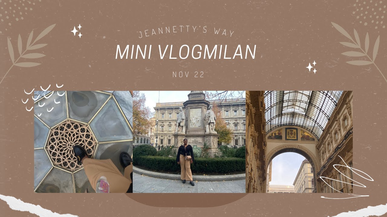 MINI VLOG MILAN DIA 1| comida, arte y compras 🛍 …