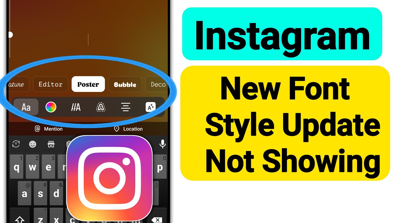 Instagram New Font Style Update || New Font Style Update Not Showing On Instagram Story