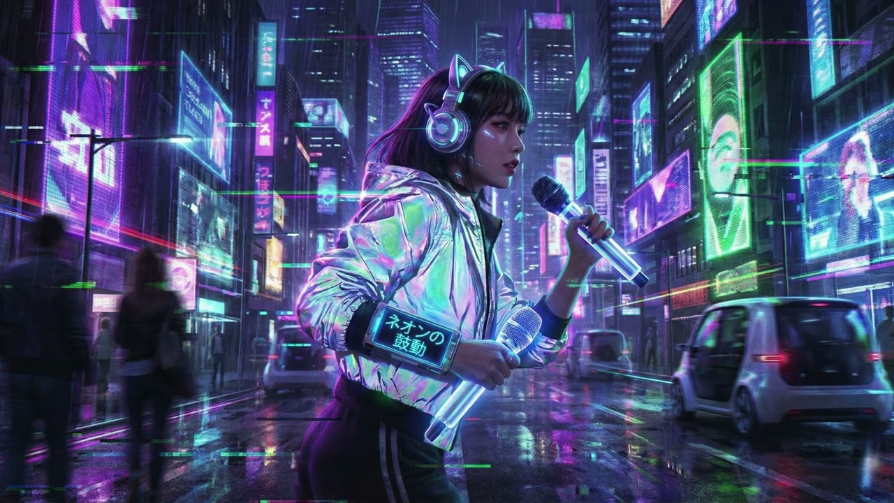 ネオンの鼓動｜オリジナル楽曲（K-Pop × Cyberpunk