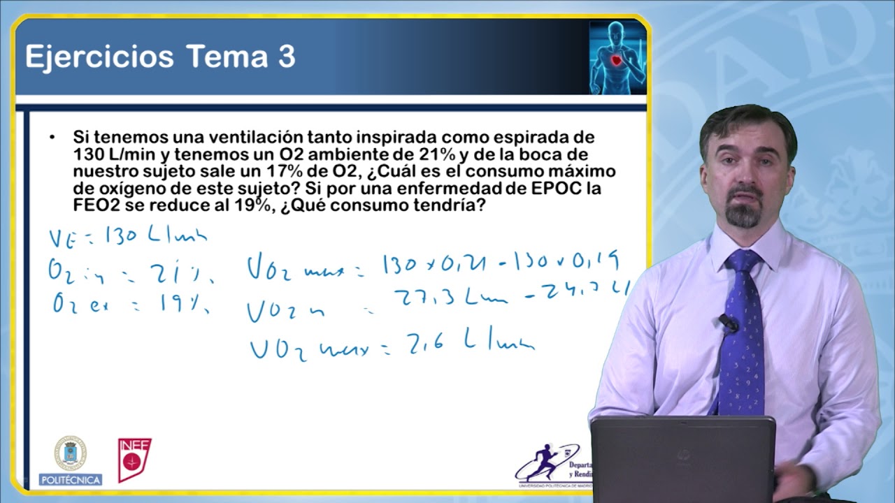Ejercicio 1. Tema 3-Ejercicios de consumo de oxígeno