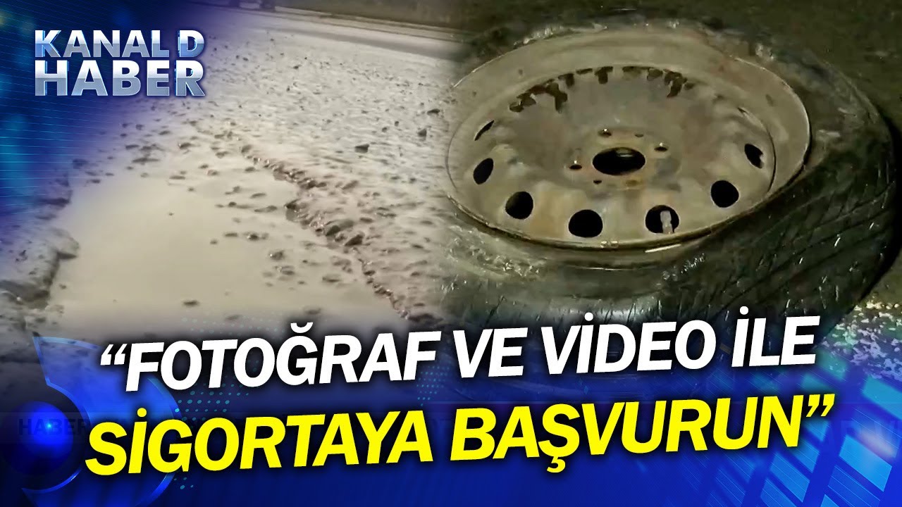 Yoldaki Çukurlar Arabanıza Hasar Verirse, Zararı Kim Karşılayacak? İşte Yapmanız Gerekenler
