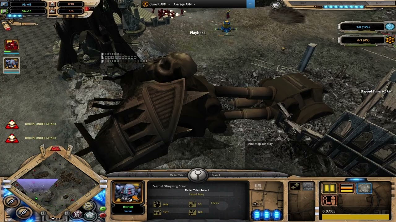 Dawn of War - Soulstorm | Space Marines vs Tau | All-seeing Eye vs Master Yoba