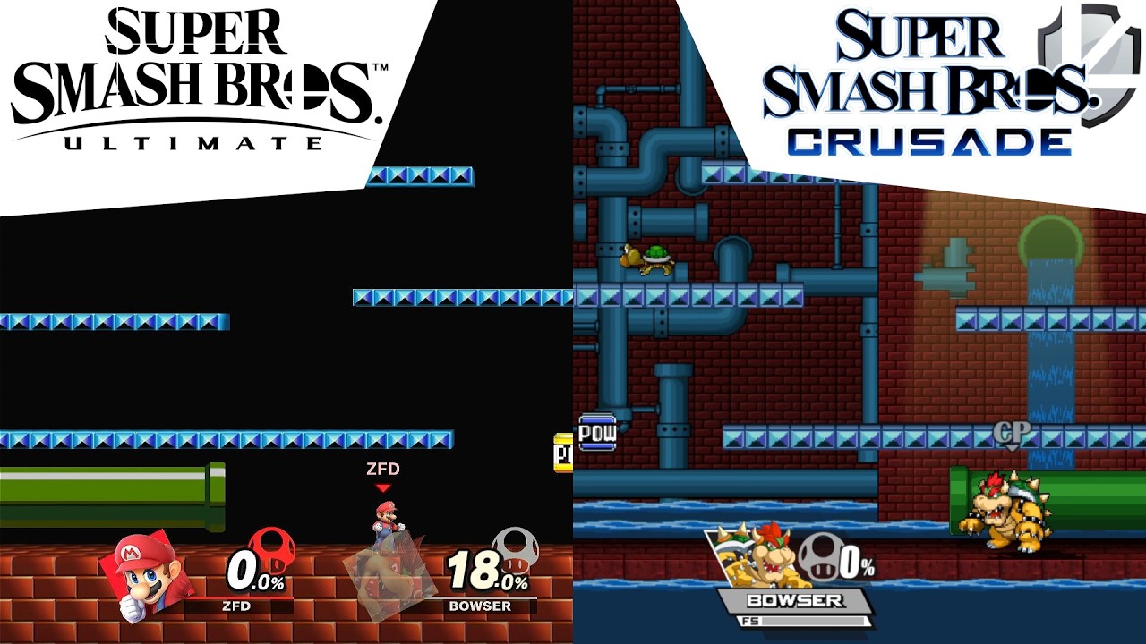 Stage Comparison | SSBU vs SSBC