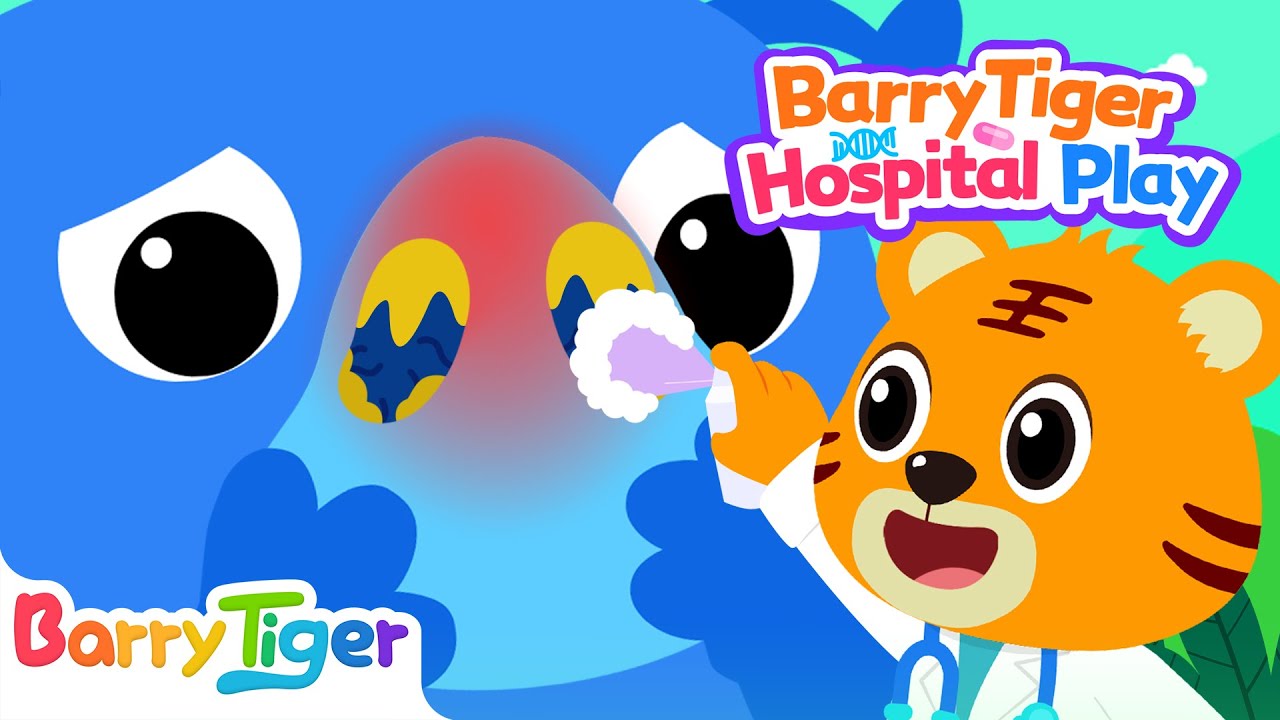 Doctor BarryTiger on a Mission!🚑 | The Alien's Got Hurt! | Fun Kids Cartoons & Learning Videos🎉