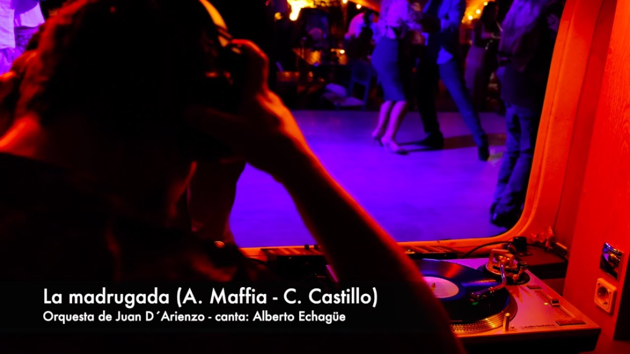 Tango: La madrugada (1944) Orquesta de Juan D´Arienzo, canta: Alberto Echagüe