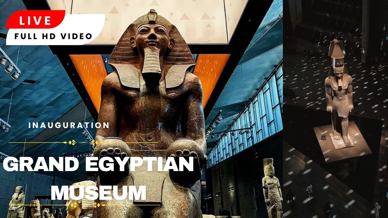 LIVE: The Grand Egyptian Museum Inauguration - GEM