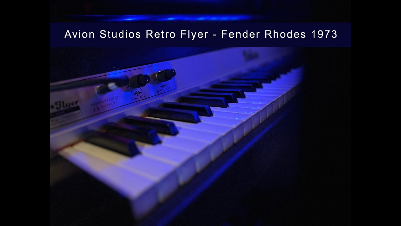 Fender Rhodes 1973 with Avion Studios Preamp
