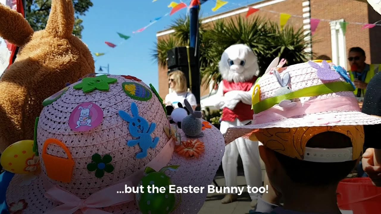 The Easter Bunny hopped down to this Suffolk town to enjoy some spring fun!