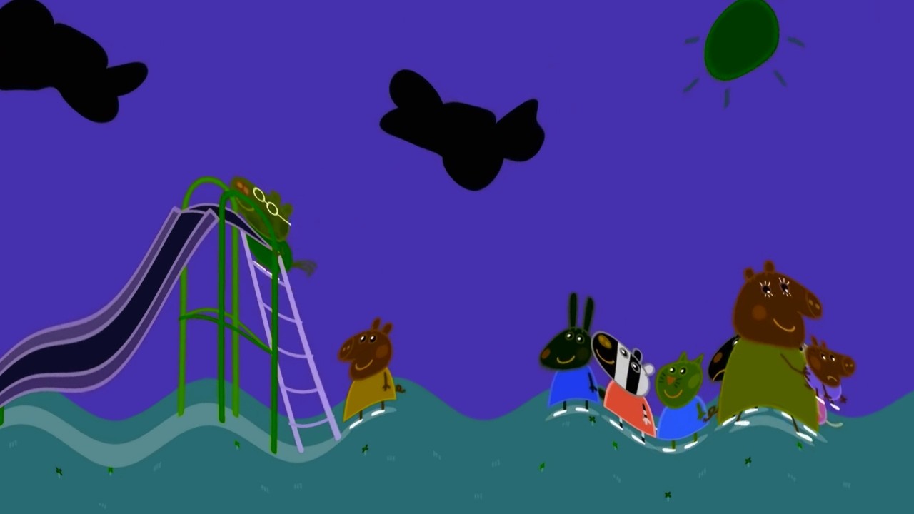 There Is Only 1 Rule Grandpa Pig And That Is Everyone should Wait|Peppa Pig|Klasky Csupo 2001Effects