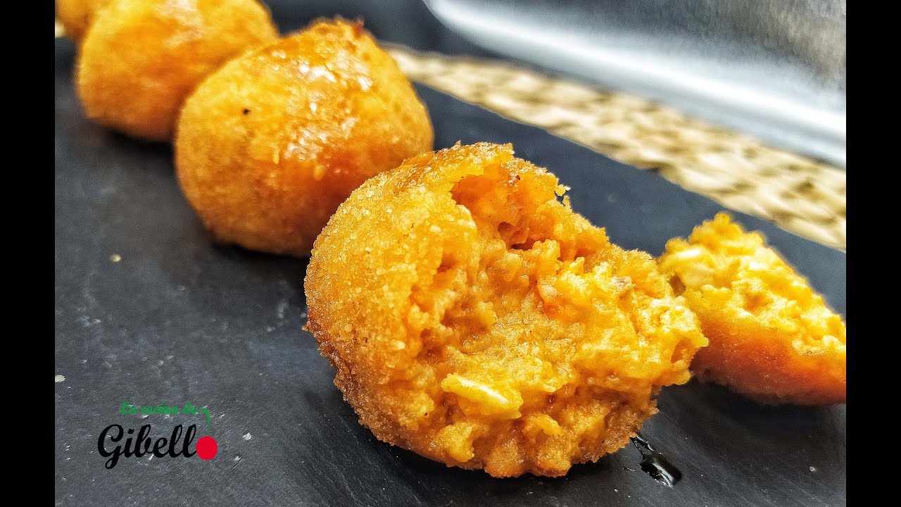 Croquetas de sobrasada y huevo