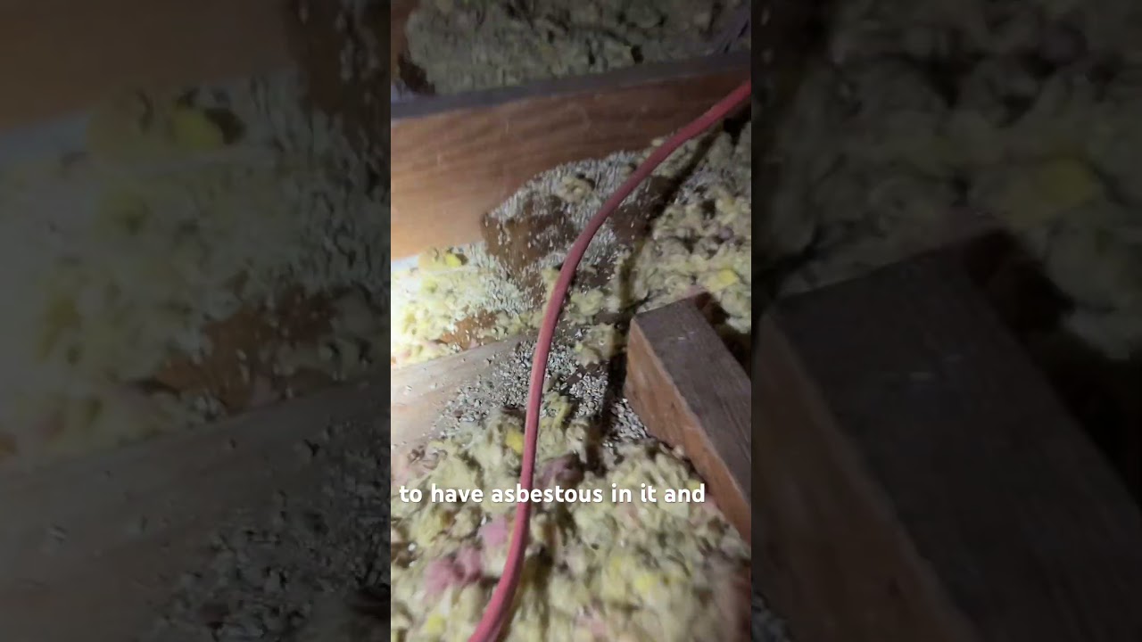Do you have vermiculite insulation? #insulation #asbestos #asbestosremoval  @dwellinspectarizona