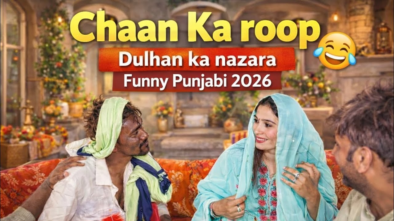 Chaan Di Shadi Te Dulhan Da Inkaar 😂💔  Punjabi Funny Story 2026