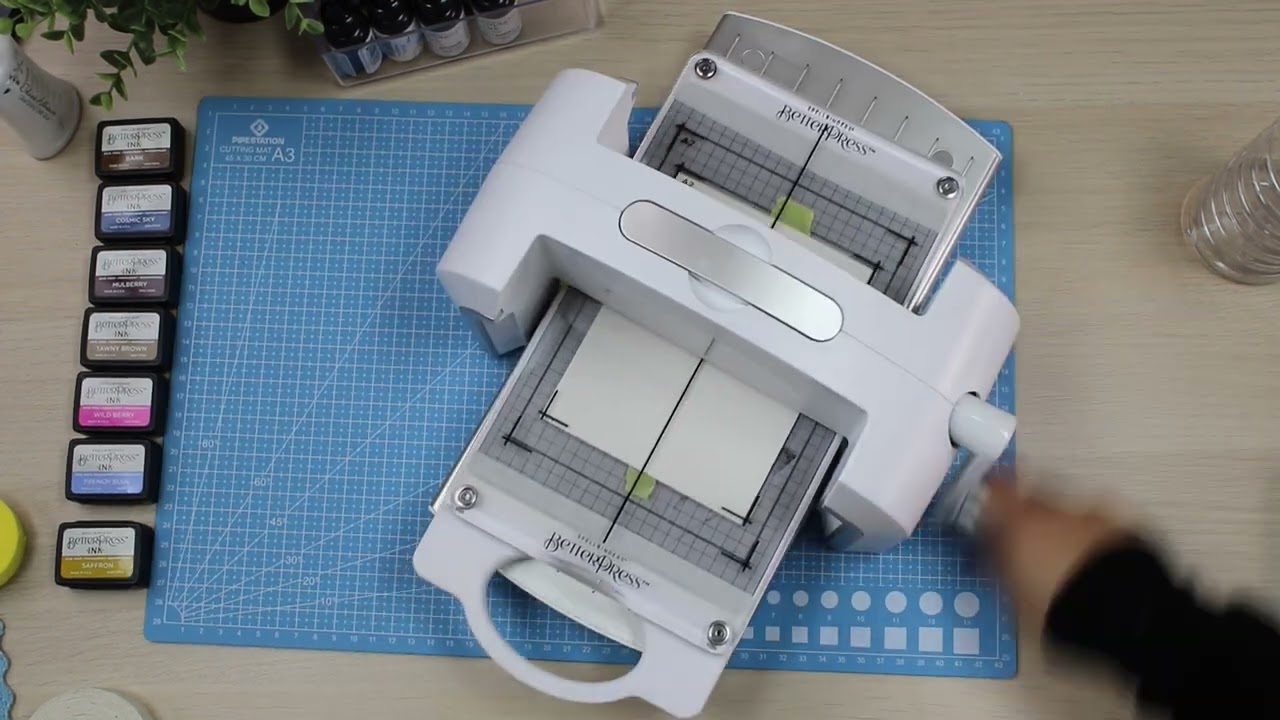 Spellbinders BetterPress HOW TO?  Hot Plates? Stamping? other inks and paints?