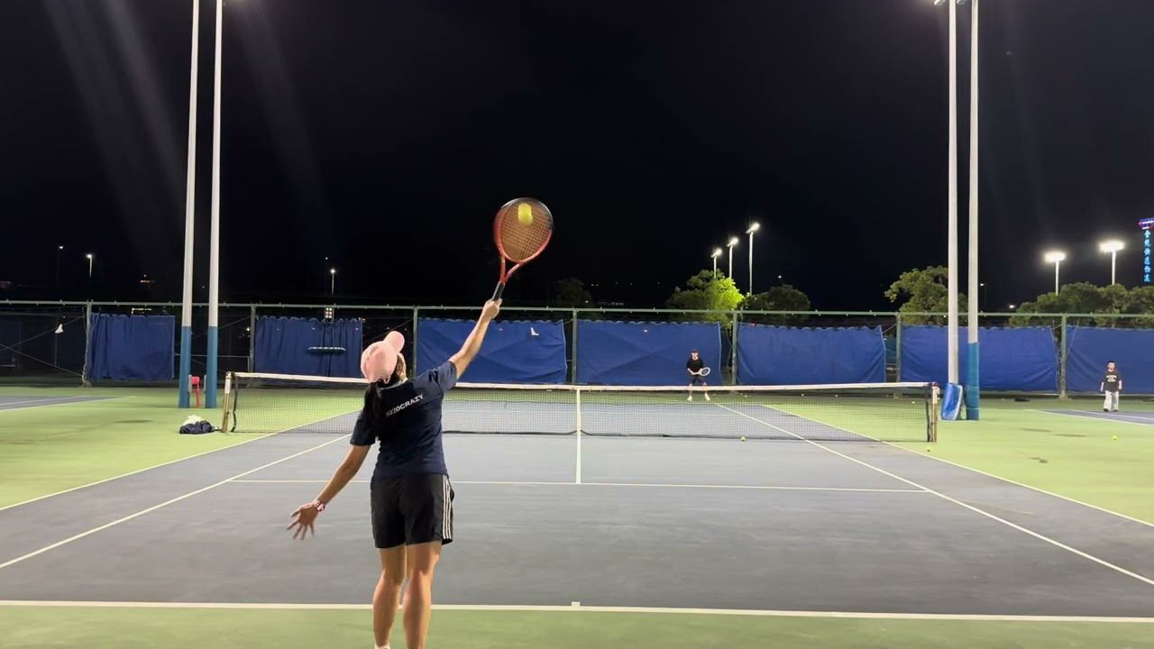 對打練習🎾