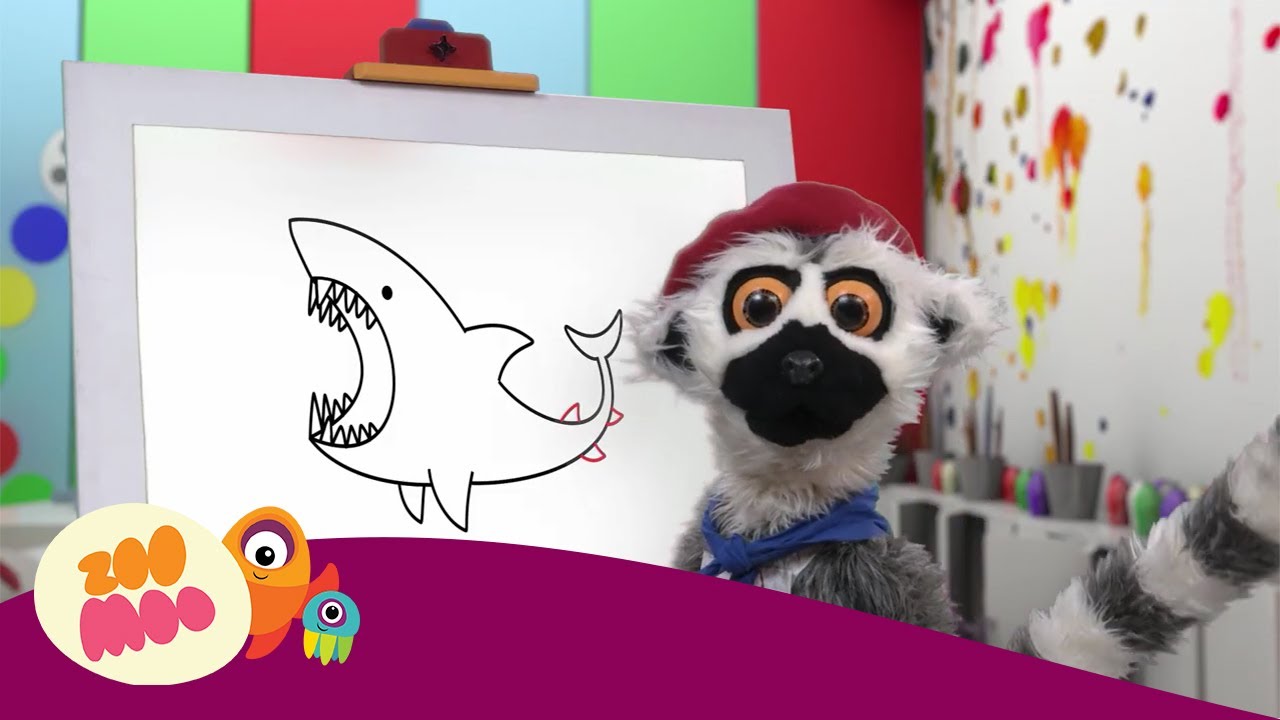 Lemur Art Class | Shark