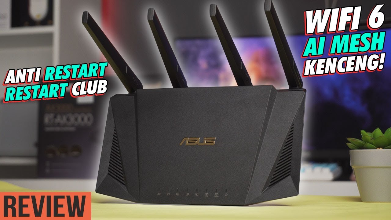 Router WiFi 6 Yang Kenceng, Tapi Pake Ind*h*me? ASUS RT-AX3000