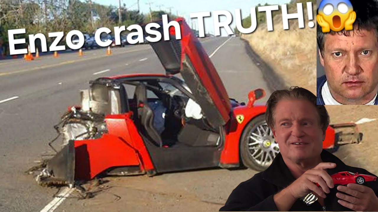 200+ mph Ferrari  Enzo crash Gizmondo-Eriksson survives to tell his story: FBI, ICE and DEA