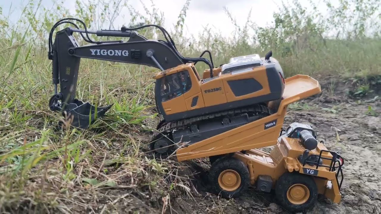 Dumper load JCB | Dumper load excavator |Remote Control JCB | remote control | remote control truck