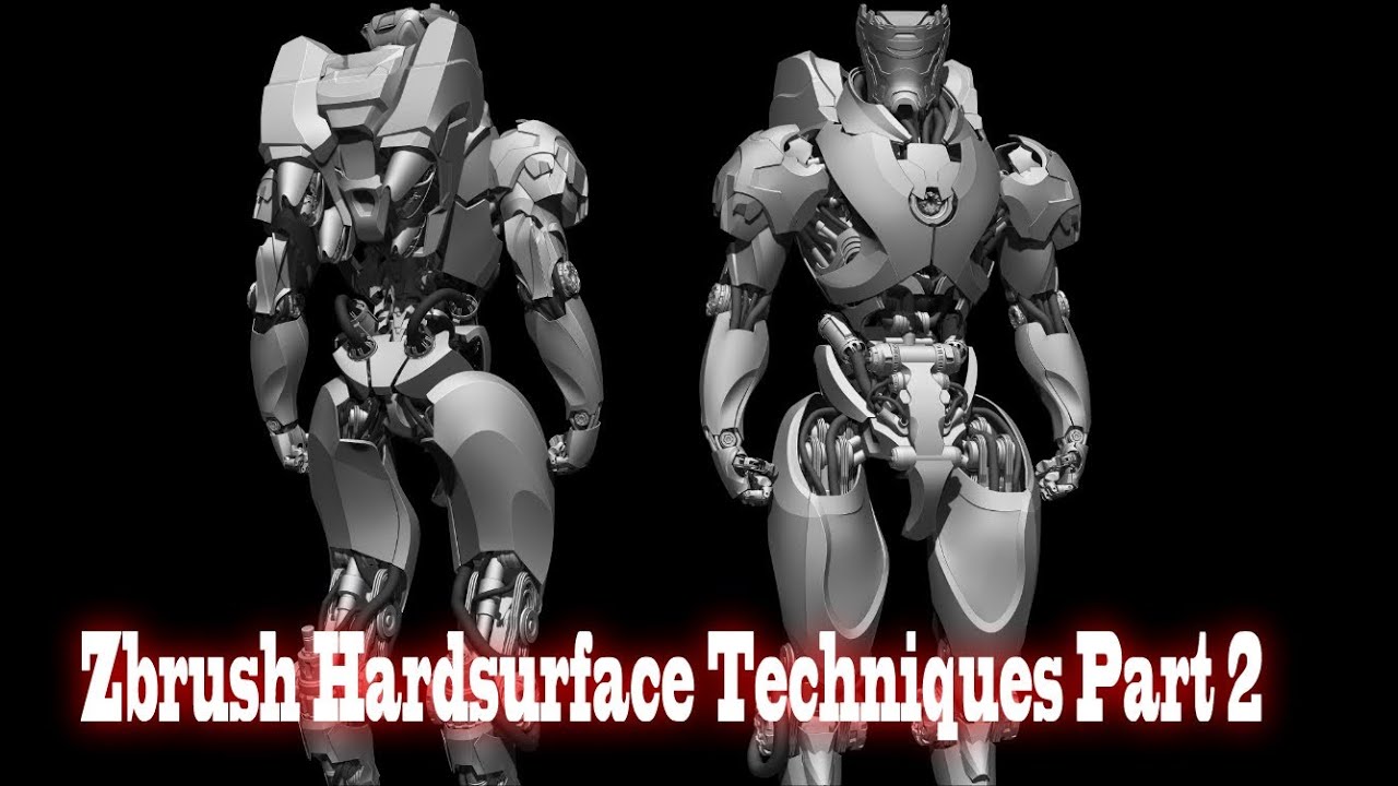 Zbrush Hardsurface Techniques part 2