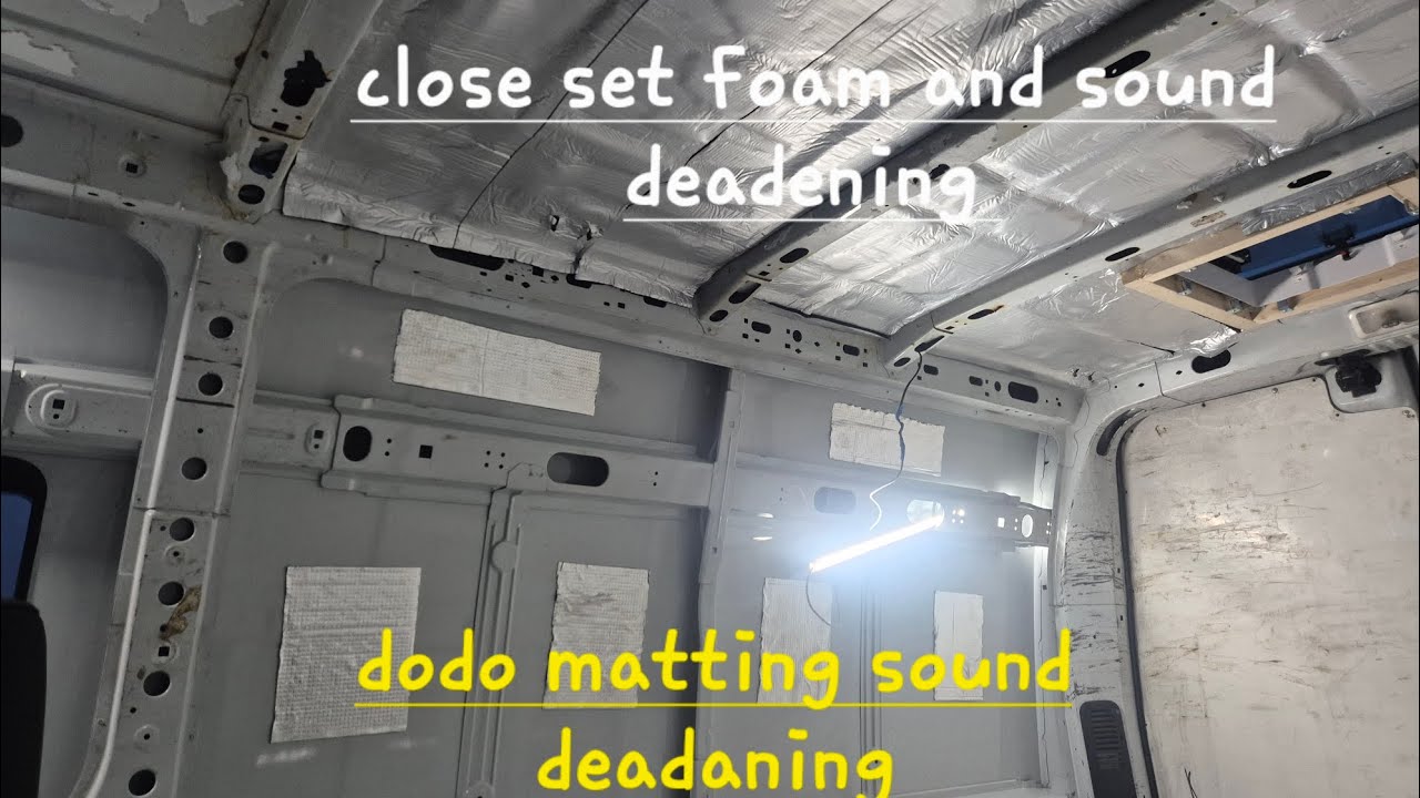 Insulating a vauxhall movano campervan 