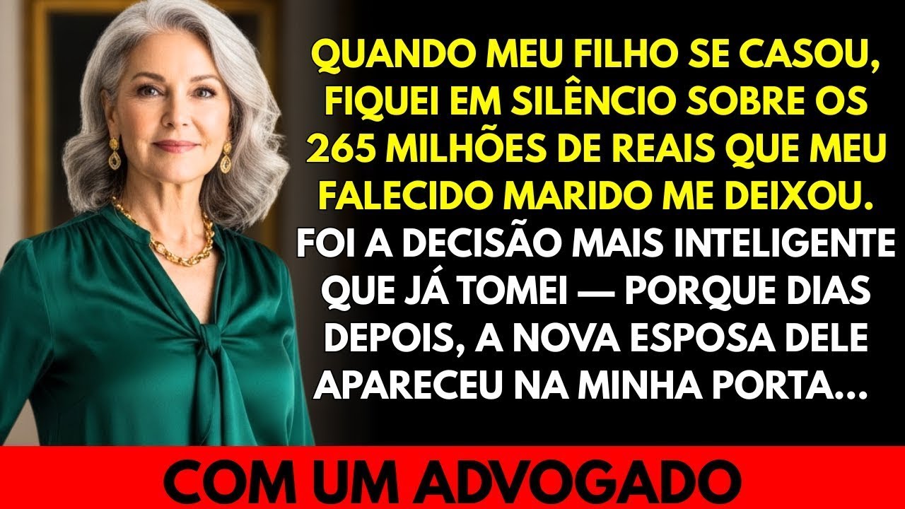 Meu filho se casou e não revelei minha herança. Dias depois, a esposa dele chegou… com um advogado.