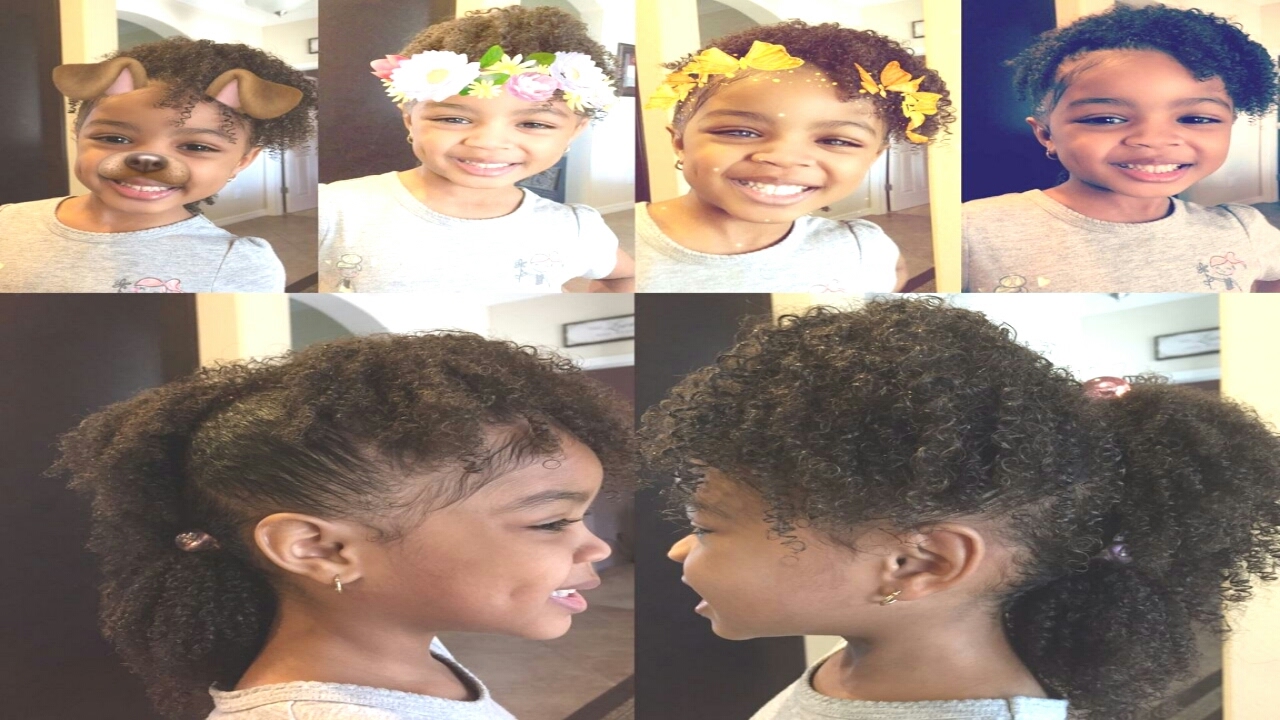 💞Kid's Wash and Go Three Pony Mohawk Tutorial!💞