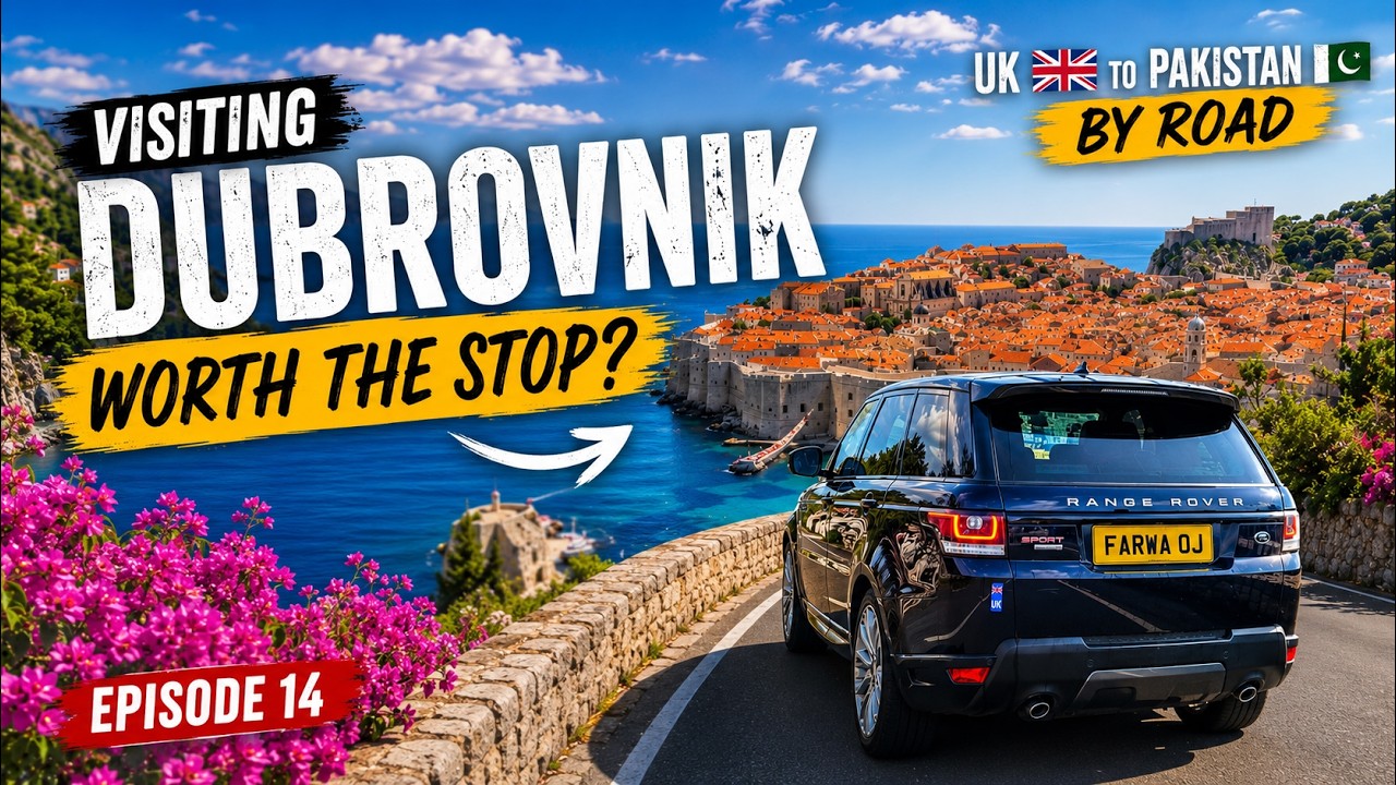 I Didn’t Expect Dubrovnik to Be THIS Beautiful .UK to Pakistan by Road Episode 14 Bosnia 2 Dubrovnik