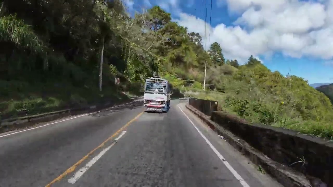 Atok, Benguet Zigzag Road
