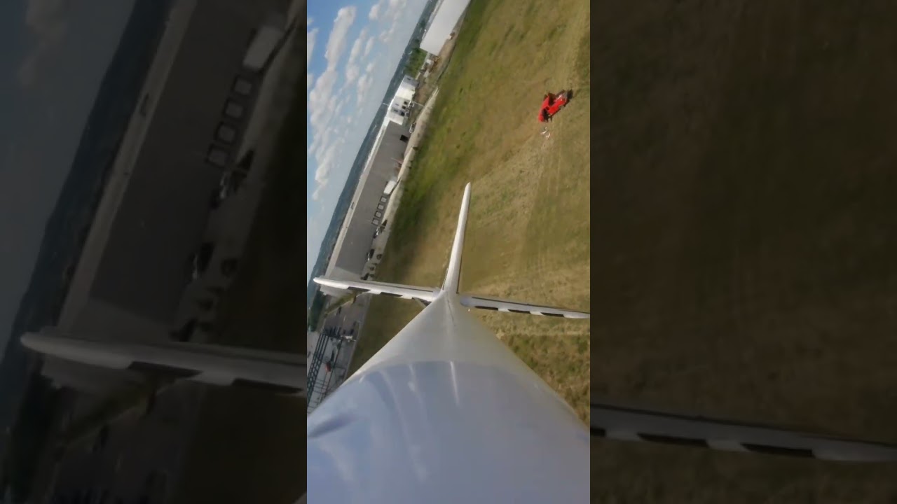 eflite conscendo evolution runcam 2 4k.  tail view