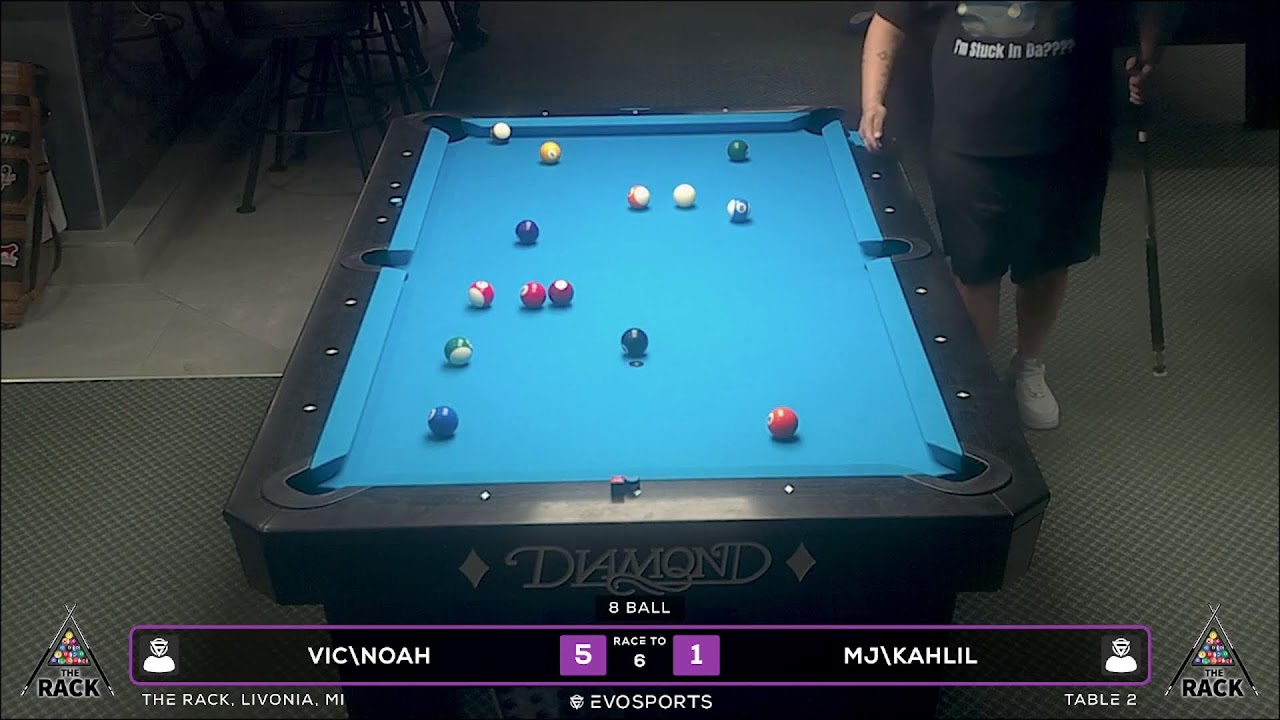 VIC\NOAH vs MJ\KAHLIL - THE RACK - TABLE 2 | EvoSports