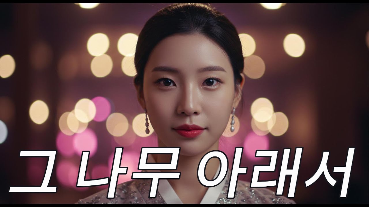 [2025 신곡 트로트] 그 나무 아래서｜감성 폭발, 단 한 사람을 위한 이별 노래