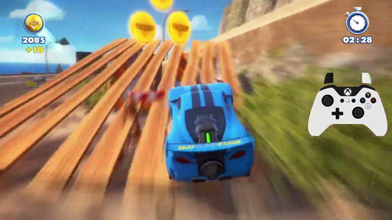 🏎️ Disney Rush – Cars World: Fancy Drivin' PLATINUM Medal! 🌟 Xbox Gameplay 🎮🔥🎯