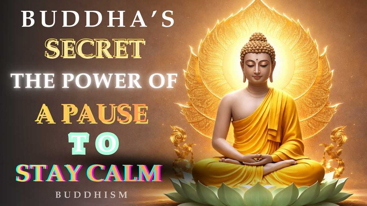 Buddha's Secret: The Power of a Pause to Stay Calm