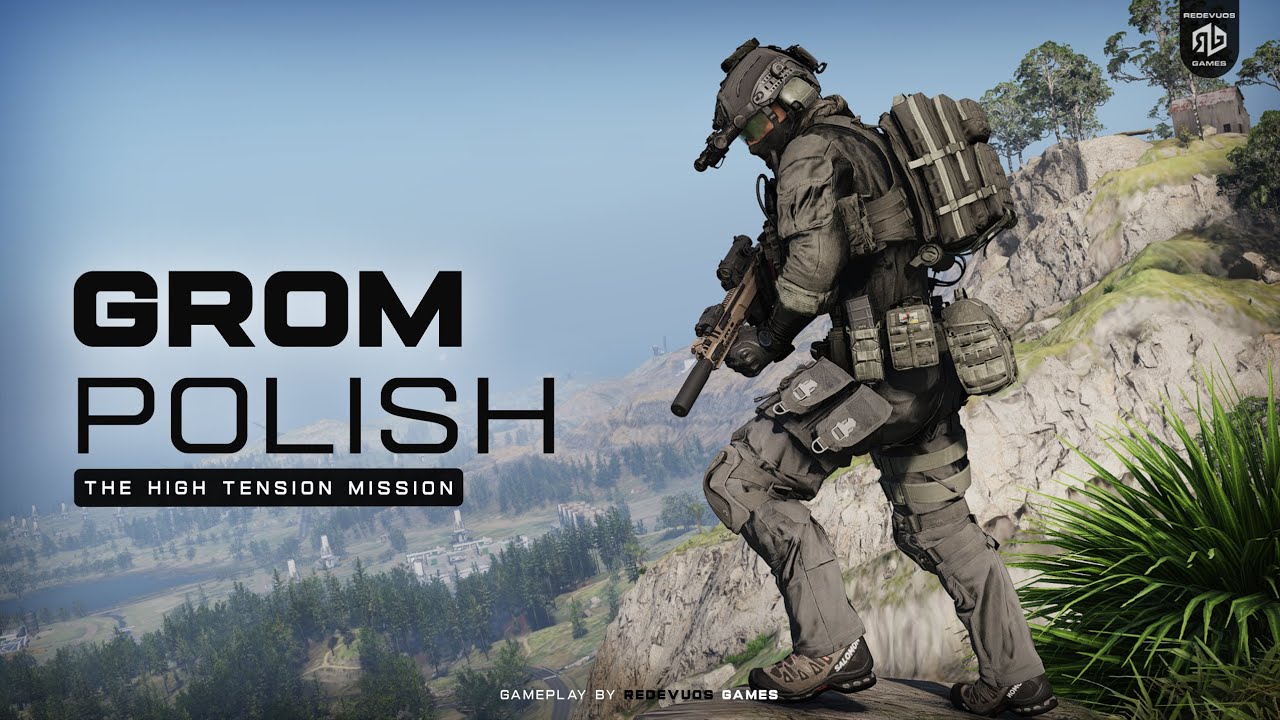 GROM Polish • The High Tension Mission [ Extreme / No HUD ] Stealth & Loud Gunfight • GR Breakpoint