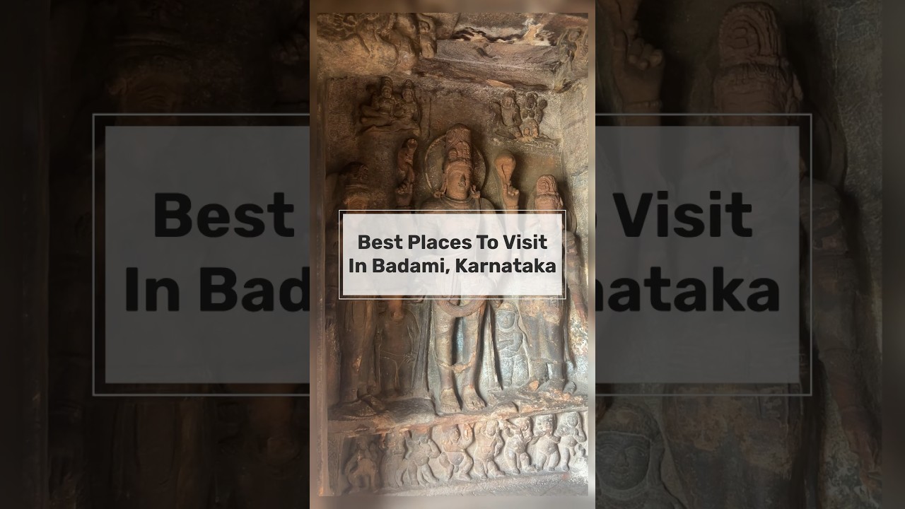 Places To Visit In Badami, Karnataka #shorts #travel #youtubeshorts #youtube #badamicaves #badami
