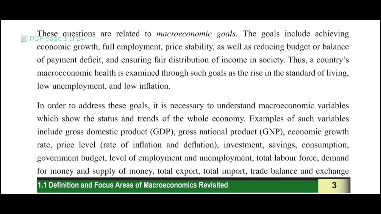 Economics grade 12 unit one part one 